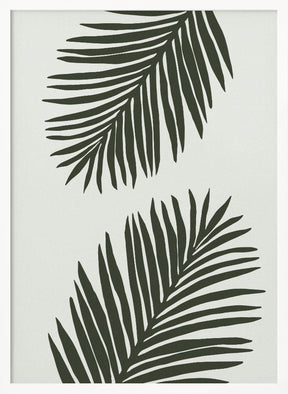 PALM LEAF 04 GREEN Poster