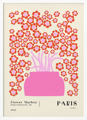 Flower Market. Paris Poster