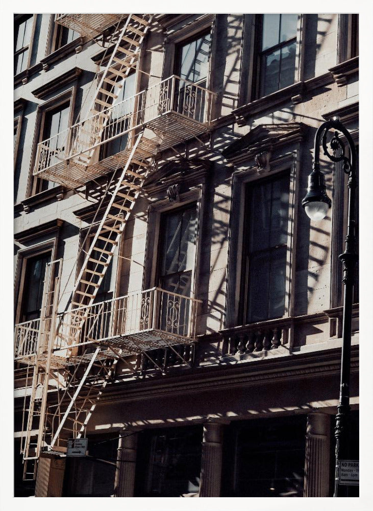 New York City Fire Escapes 03 Poster