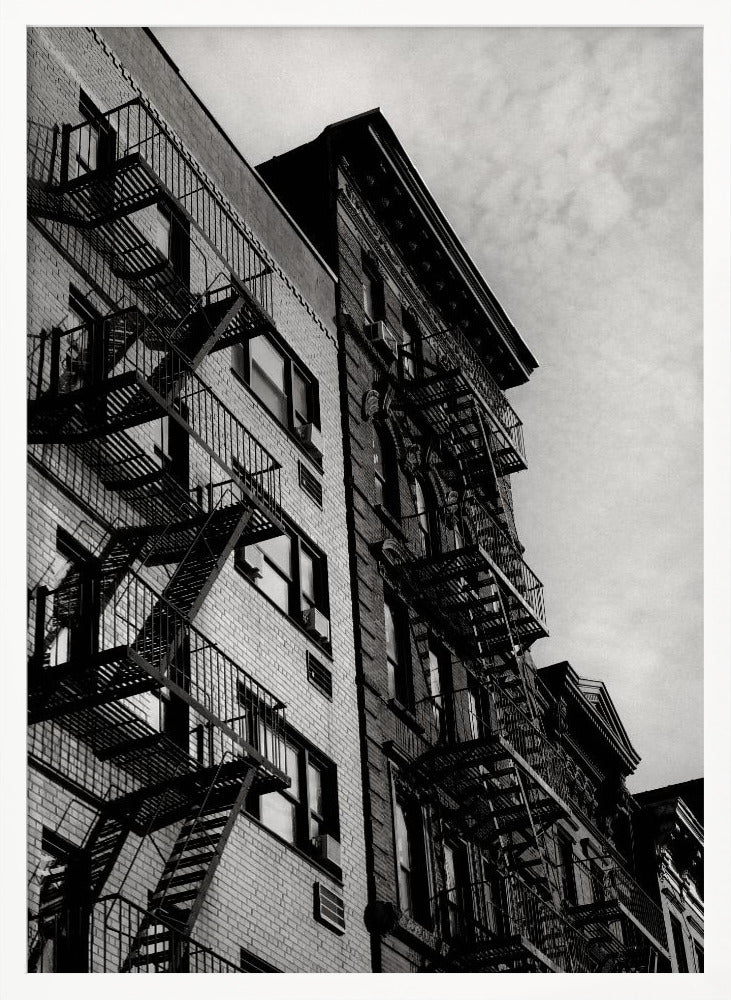 New York City Fire Escapes 05 Poster