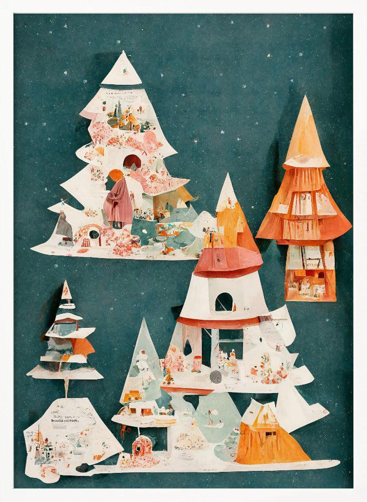 A Paper Village Poster