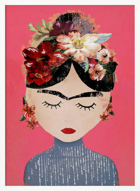 Frida (Pink Version) Poster