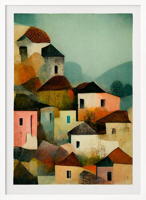 Italian Village Poster