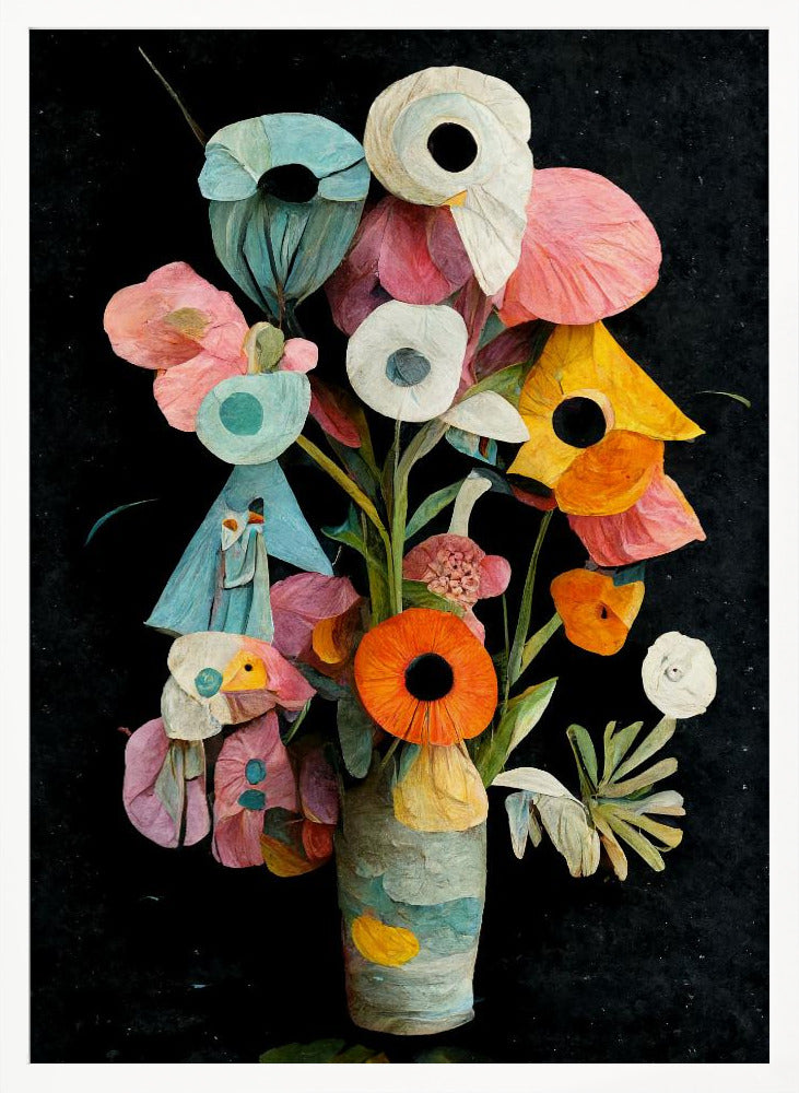 Les Fleurs Poster