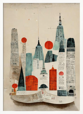 The Paper City Poster