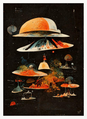 Flying Saucers Poster