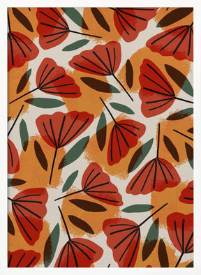 Tulip Pattern Poster