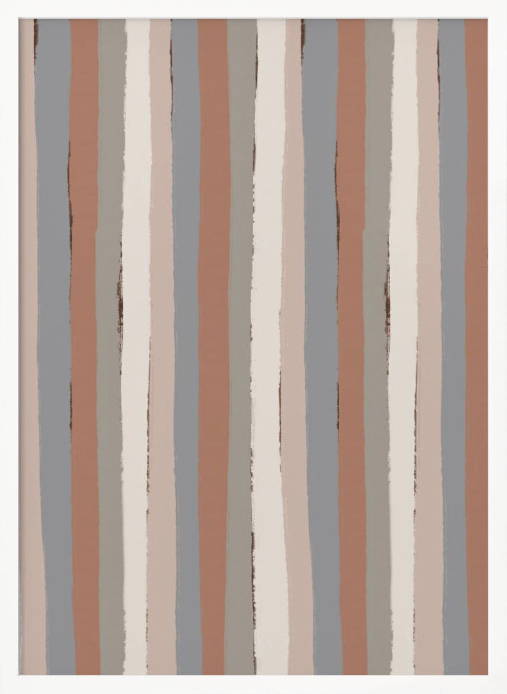 Pastel Stripes Poster