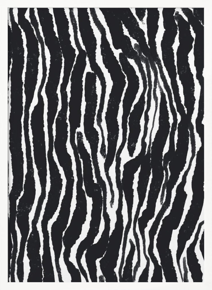 Zebra Pattern Poster