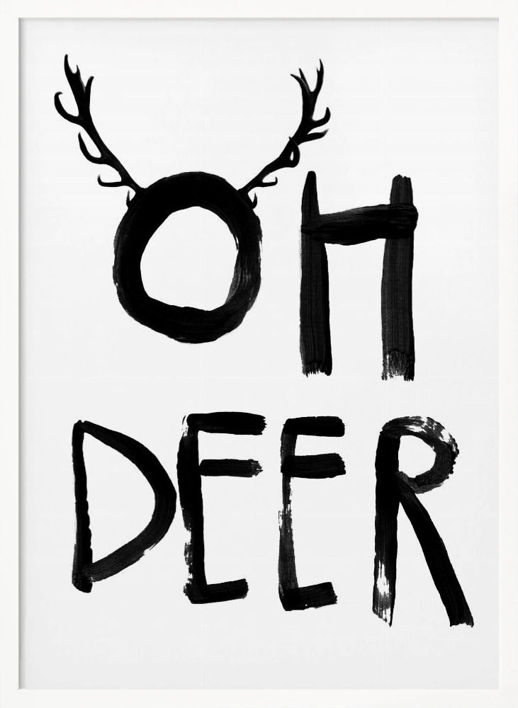 Oh Deer Poster