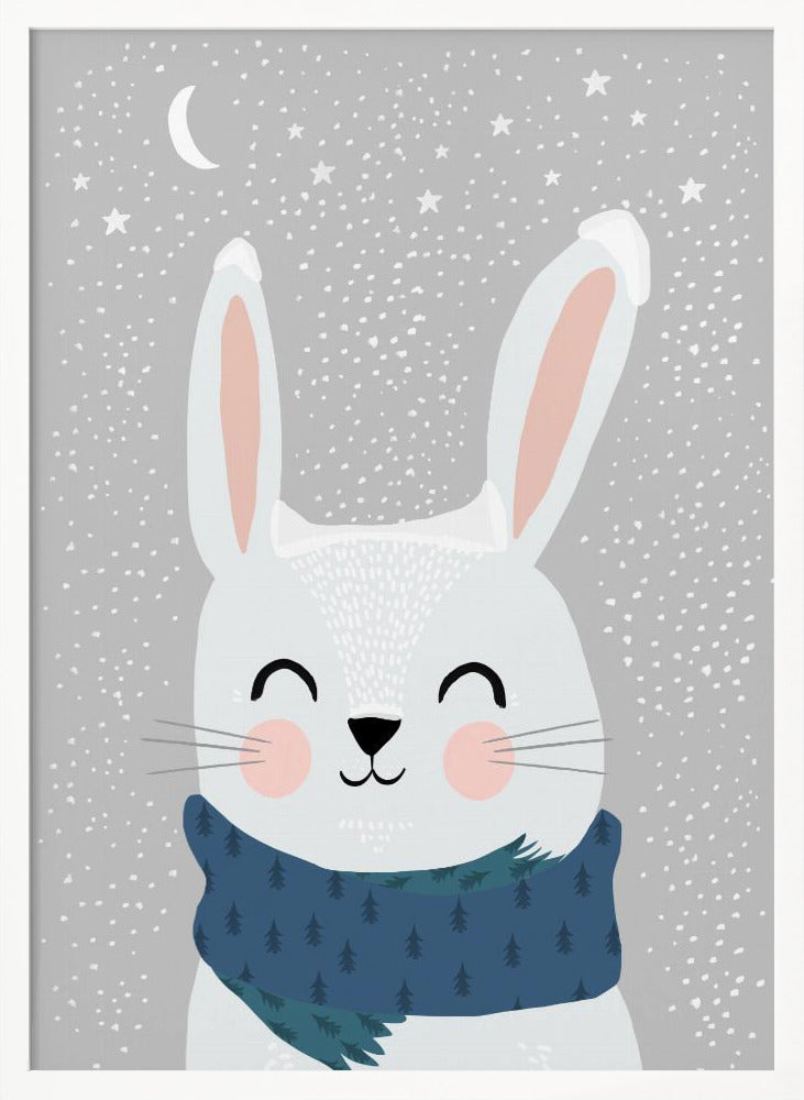 Snow Bunny Poster