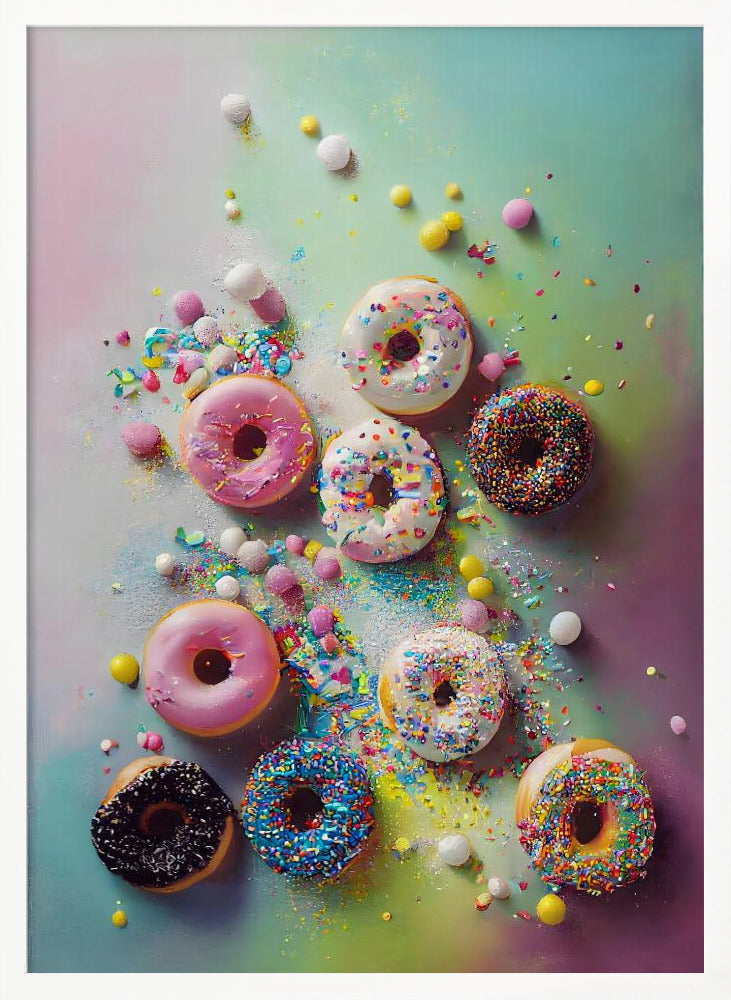 Delicious Donuts Poster