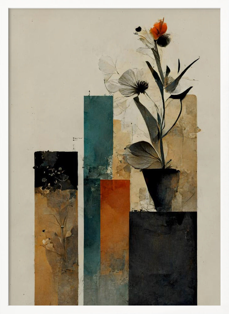 Geometric Stillife Poster