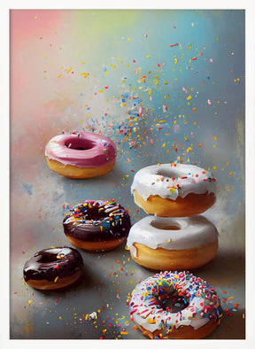 Yummy Donuts Poster