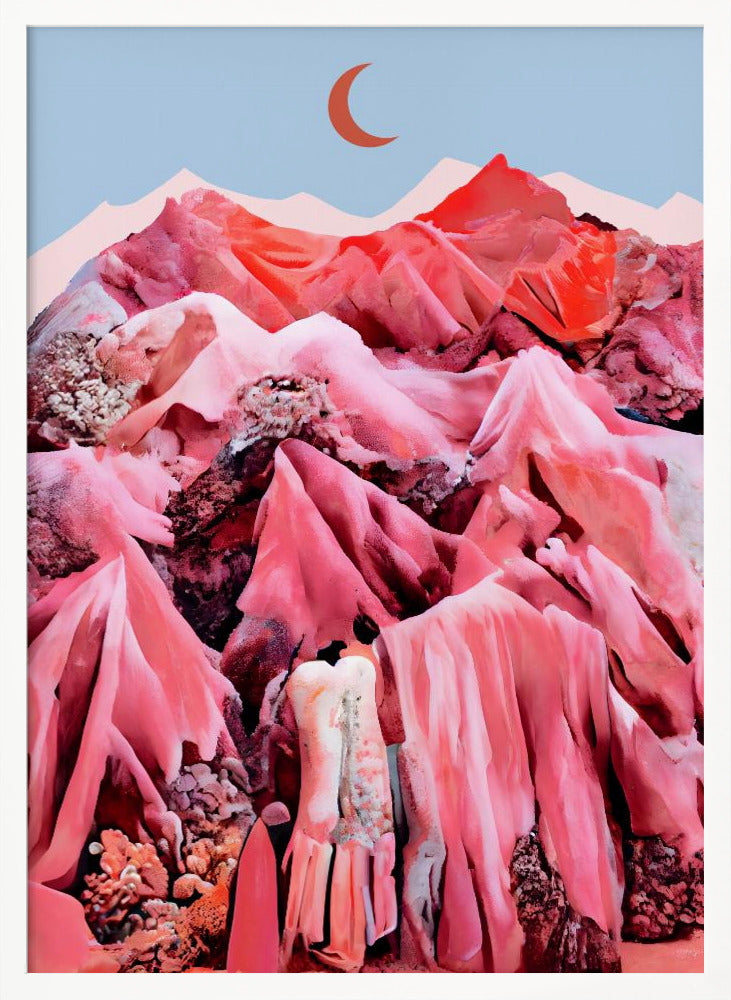 Textile Mountains Poster