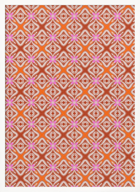 1970 Tile Pattern Poster