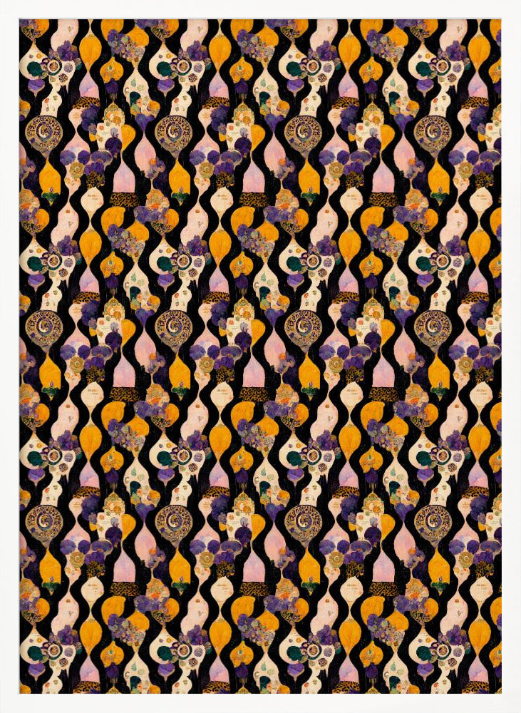 Oriental Pattern Poster