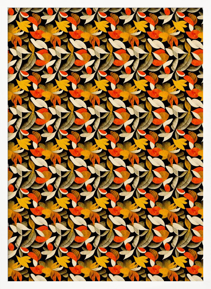 Autumn Pattern Poster