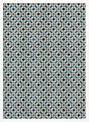 Moroccan Tile Pattern Poster