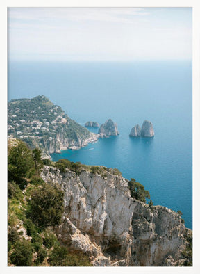 Coast of Capri Italy Poster