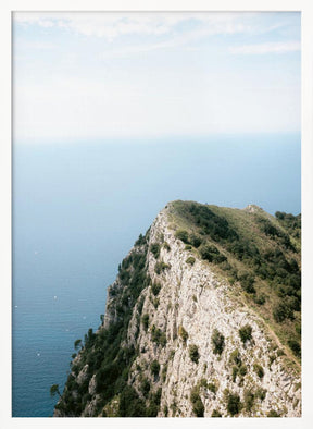 Mount Solaro Capri Poster