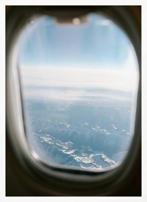 Plane Window View || Poster