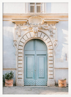 Blue tones of Rome - Italy travel photography Poster