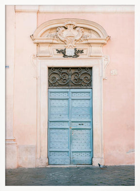 Pastel Trastevere - Rome Italy travel photography Poster