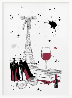 Living in Paris Poster