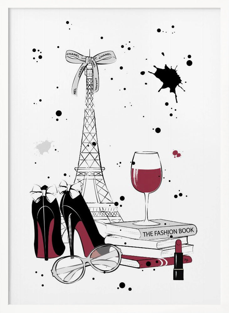 Living in Paris Poster