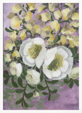 Raelynna painterly florals Poster