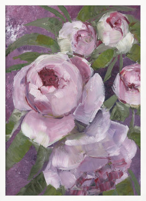 Rylee painterly roses Poster