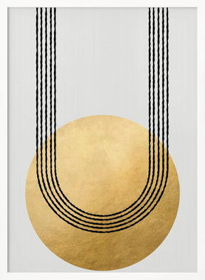 Gold balance Poster