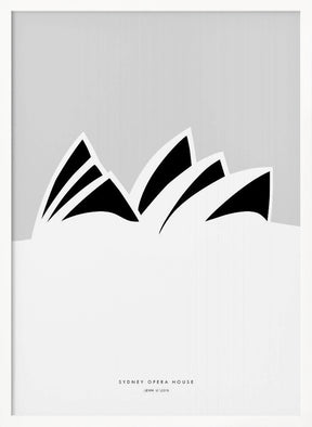 Minimal Sydney Opera House Poster