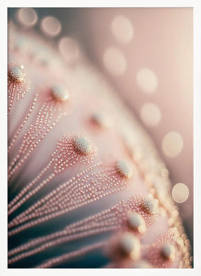 Pastel Pink Macro Poster