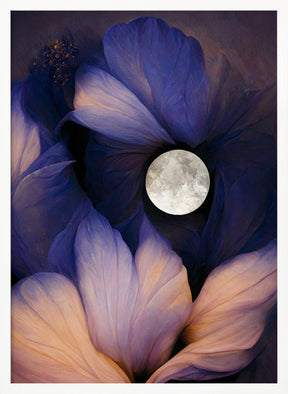 The Moon Flowers Poster