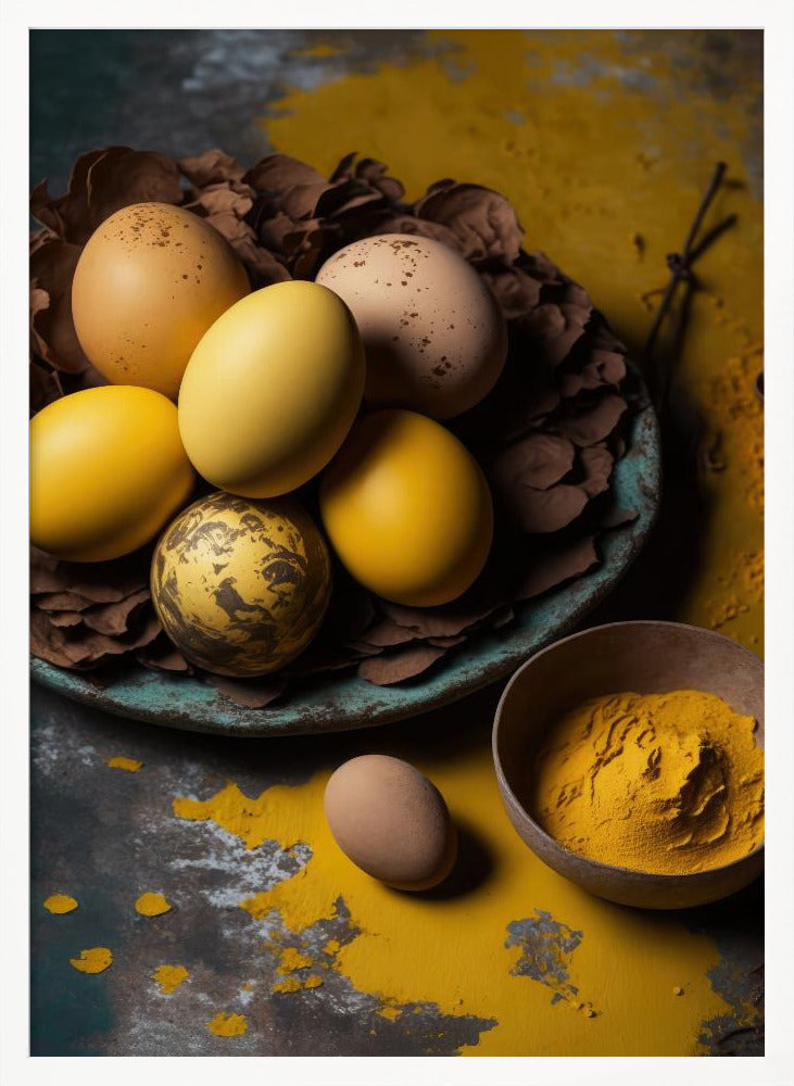 Yellow Eggs Poster