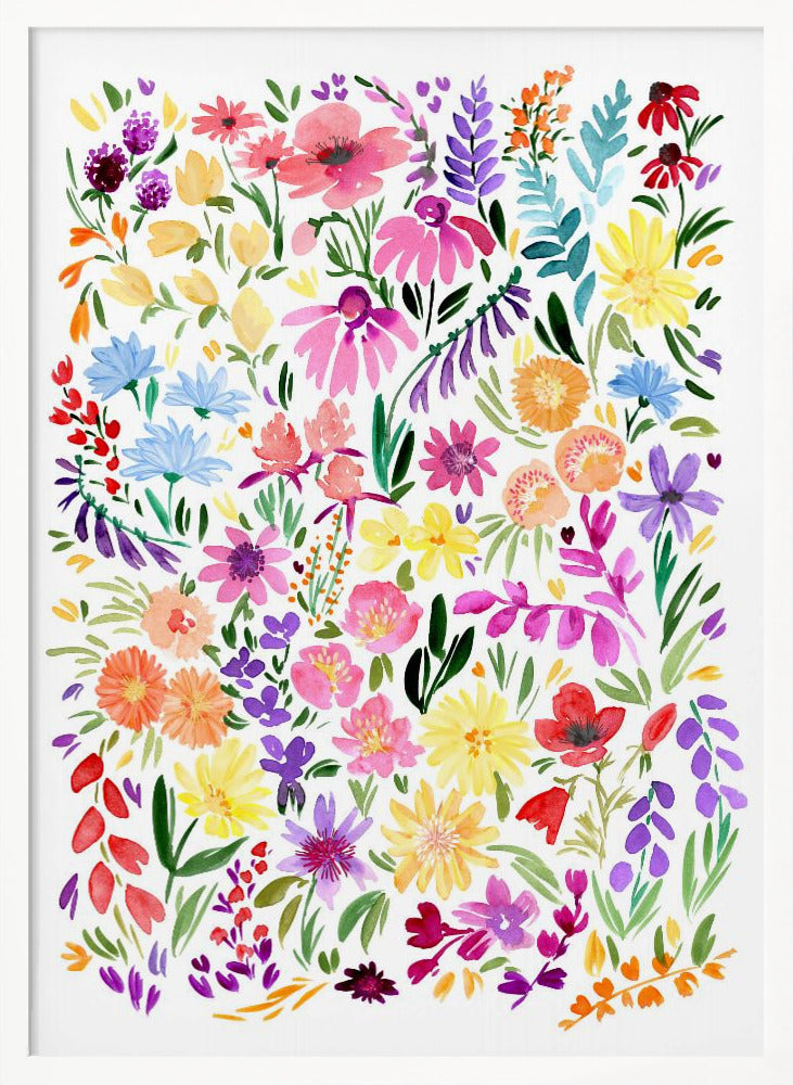 Wildflower meadow Poster