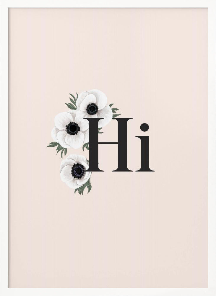 Anemone Hi Poster