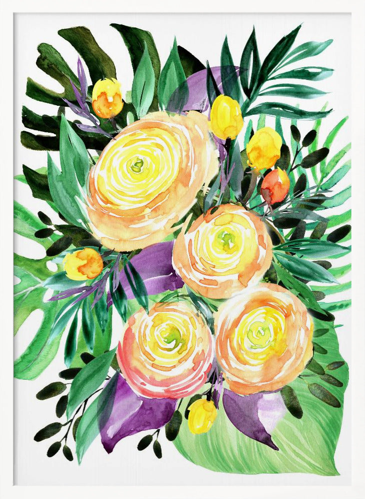 Lola tropical bouquet Poster