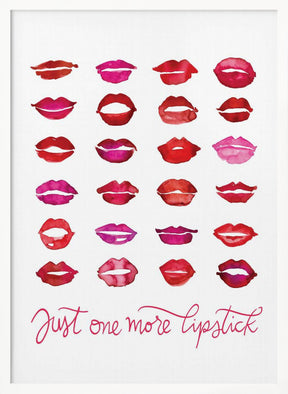 Just one more lipstick Poster