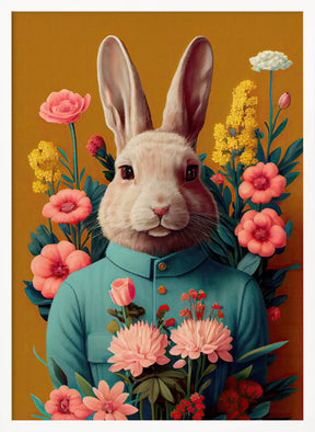 Mr Easter Bunny Poster