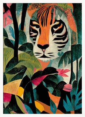 Jungle Tiger Poster