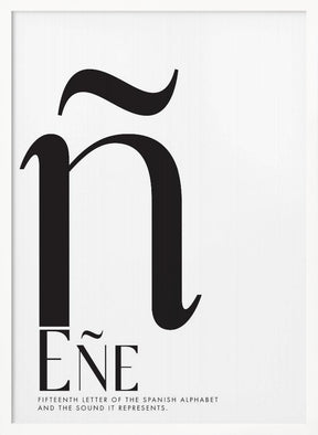 The eñe Poster