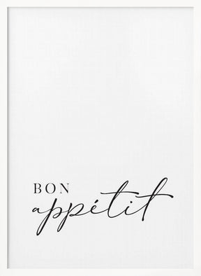 Bon appétit Poster