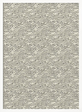 Abstract Lines Pattern Poster