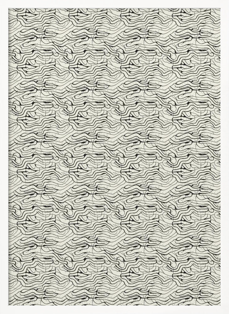 Special Line Pattern Poster