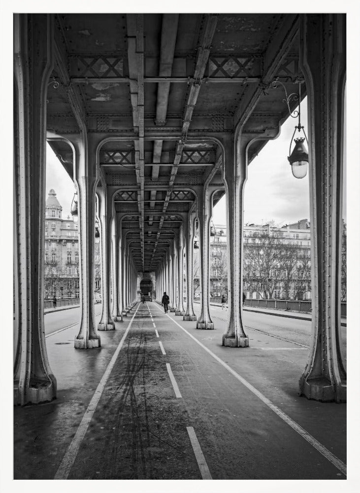 Bir Hakeim bridge Poster