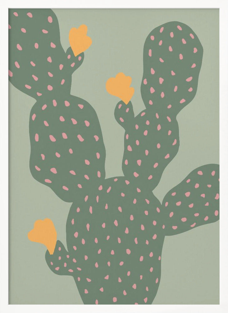 Cactus Green Poster