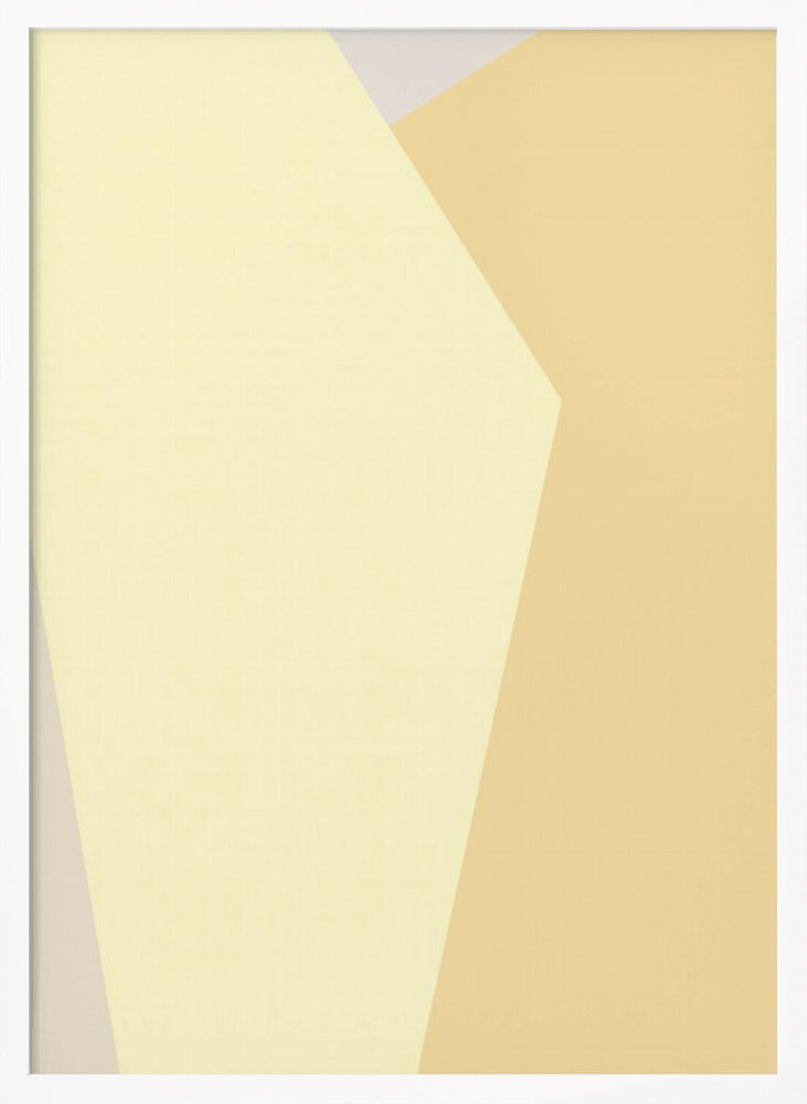 Abstract Yellow Poster